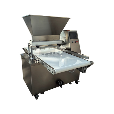 The Multi-head Cake Filling Machine Can Be Used in Conjunction with the Oil Spraying Machine and the Granule Spreading Machine.