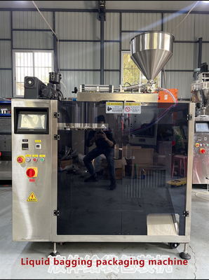 Automatic Bag Feeding, Filling and Sealing Integrated Machine, Bag-type Packaging Machine for Liquids, Sauces, Etc
