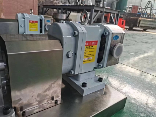 Stainless Steel Food-grade Fluid Transfer Honey Syrup Milk CAM Rotor Pump