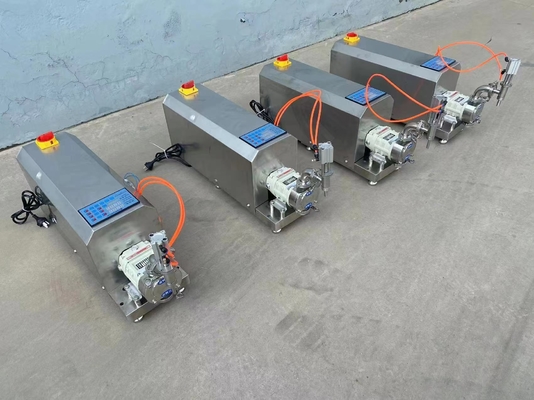 Stainless Steel Food-grade Fluid Transfer Honey Syrup Milk CAM Rotor Pump