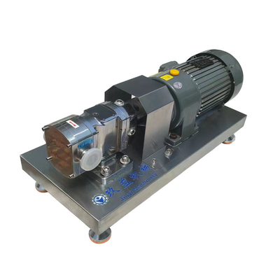 Sanitary Food Grade Stainless Steel Pump Delivers Ketchup Cake Batter With Honey Rotor Pump