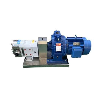 Sanitary Food Grade Stainless Steel Pump Delivers Ketchup Cake Batter With Honey Rotor Pump