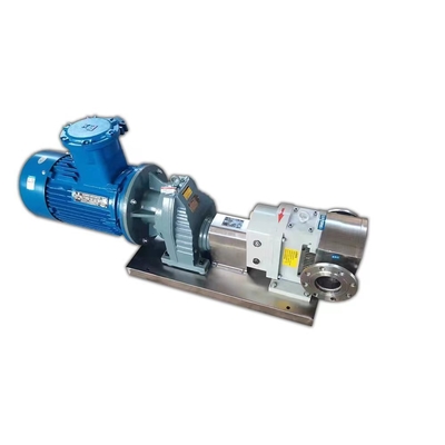 Sanitary Food Grade Rotor Filling Honey Syrup High Viscosity Fluid Transfer Pump