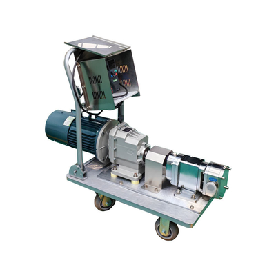 Portable Variable Frequency Motor Ketchup Cream Gel Paint Pigment CAM Rotor Transfer Pump