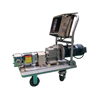 Portable Variable Frequency Motor Ketchup Cream Gel Paint Pigment CAM Rotor Transfer Pump