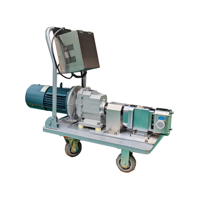 Portable Variable Frequency Motor Ketchup Cream Gel Paint Pigment CAM Rotor Transfer Pump
