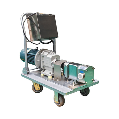 Portable Variable Frequency Motor Ketchup Cream Gel Paint Pigment CAM Rotor Transfer Pump