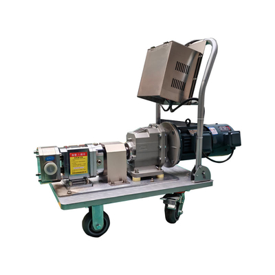 Portable Variable Frequency Motor Ketchup Cream Gel Paint Pigment CAM Rotor Transfer Pump