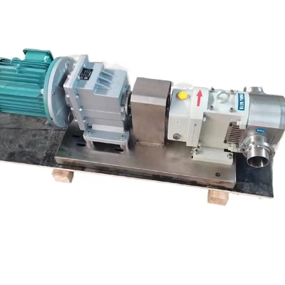 Factory Price Sanitary Rotor Rotary Lobe Pump Food Grade for Syrup Honey Chocolate Molasses Yogurt Food Transfer Lobe Pump