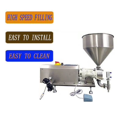 Production and Sales of High Quality Servo Motor Paste Honey Jam Stainless Steel Filling Machine