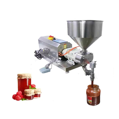 Production and Sales of High Quality Servo Motor Paste Honey Jam Stainless Steel Filling Machine