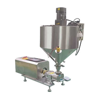 Semi-automatic Horizontal Paste Filling Machine Pneumatic Edible Oil Honey Shampoo Detergent Quantitative Canning Machine