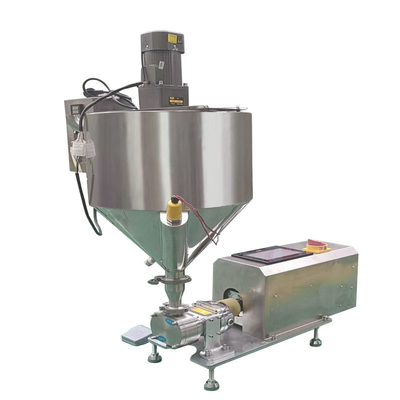Semi-automatic Horizontal Paste Filling Machine Pneumatic Edible Oil Honey Shampoo Detergent Quantitative Canning Machine