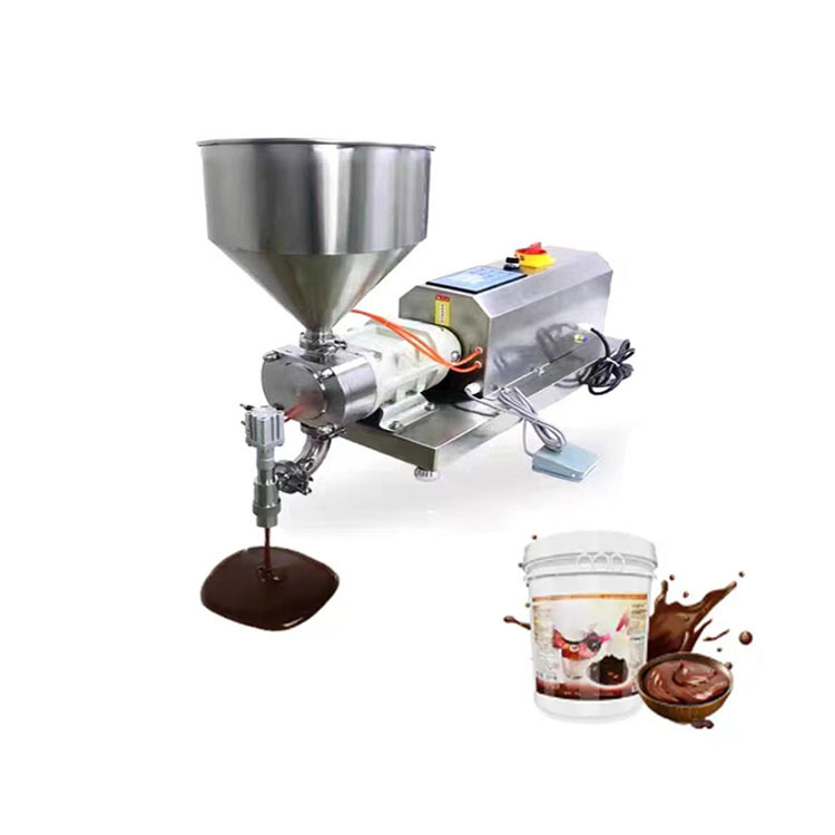 Production and Sales of High Quality Servo Motor Paste Honey Jam Stainless Steel Filling Machine