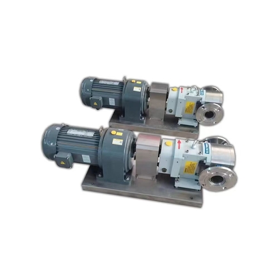 Food Industry Stainless Steel Conveying High Viscosity Fluid Honey Vane Rotor Pump